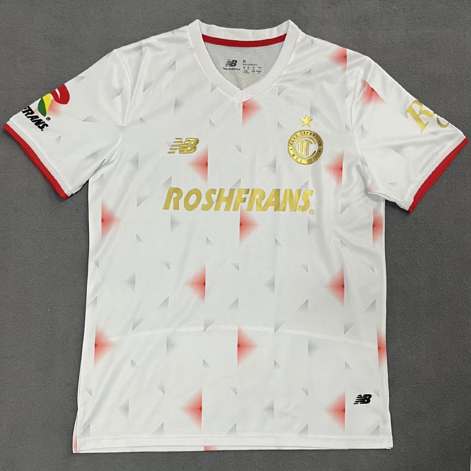 jersey 2025/26 deportivo toluca visitante manga corta versión fan