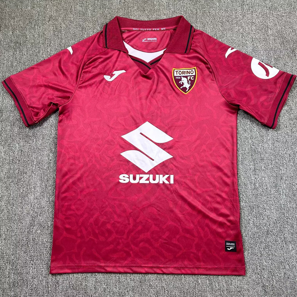 Jersey 2025/26 Torino Local Manga corta Versión Fan