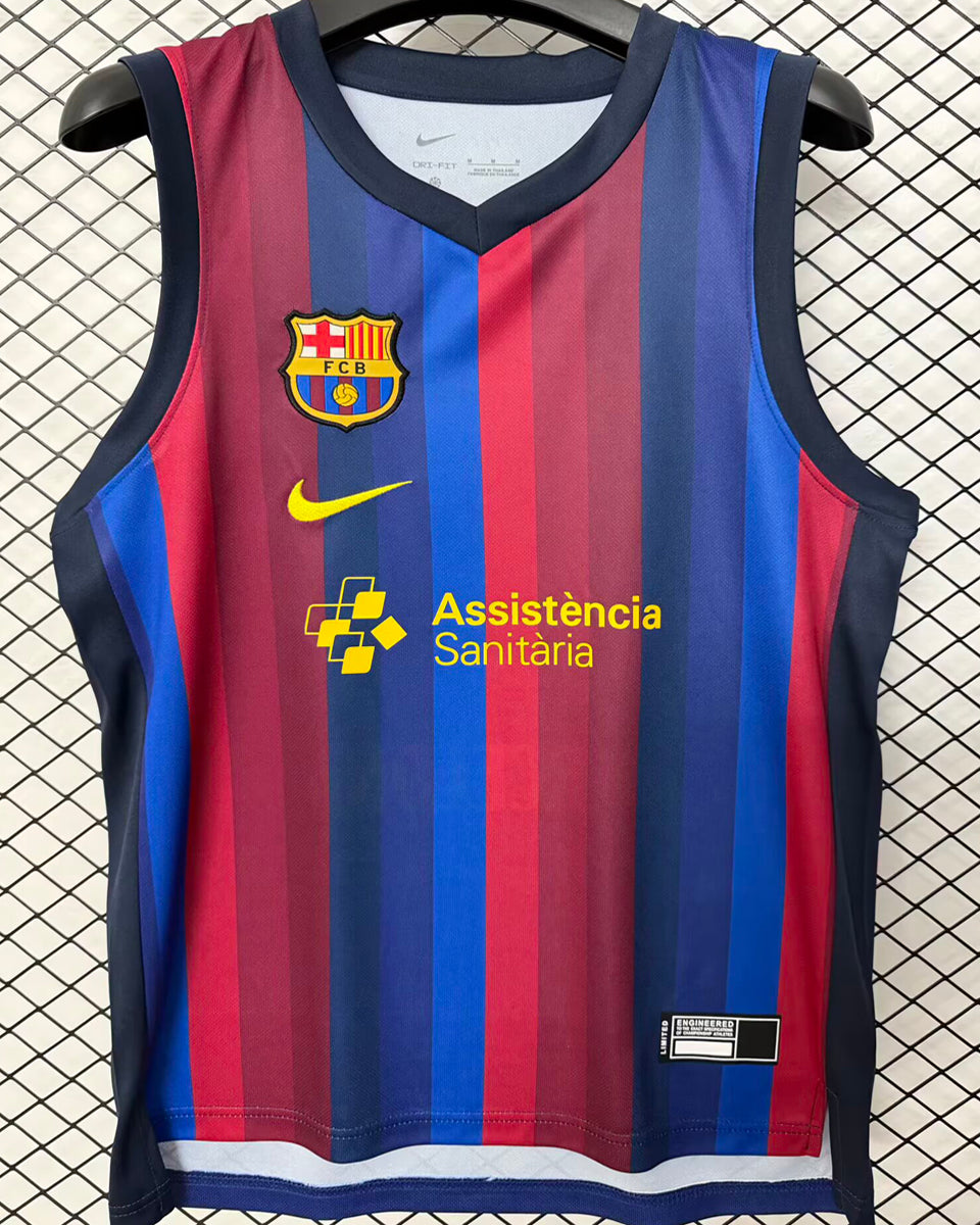 jersey 2026/27 barcelona local manga corta versión fan