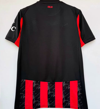 Jersey 2025/26 AC Milan Local Manga corta Versión Fan