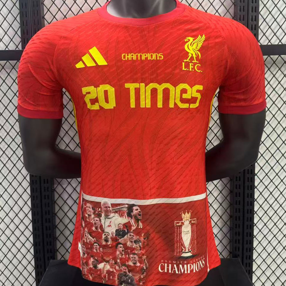 Jersey 2025 Liverpool Especial Manga corta Versión Jugador