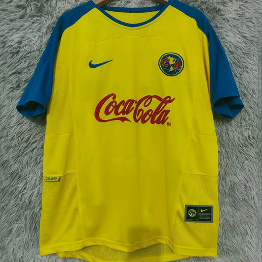 Jersey 2003/2004 Club America Local Manga corta Versión Fan Retro