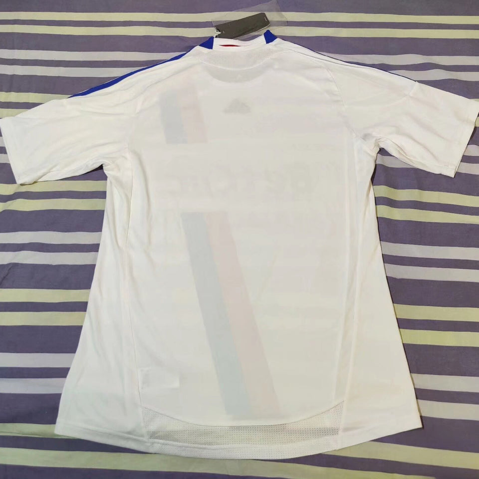 jersey 2010/11 lyon local manga corta versión fan retro