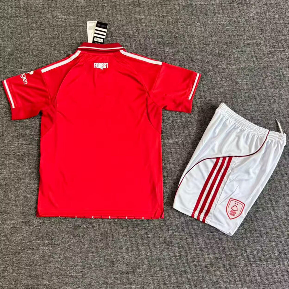 Jersey 2025/26 Nottingham Forest Local Manga corta Niño