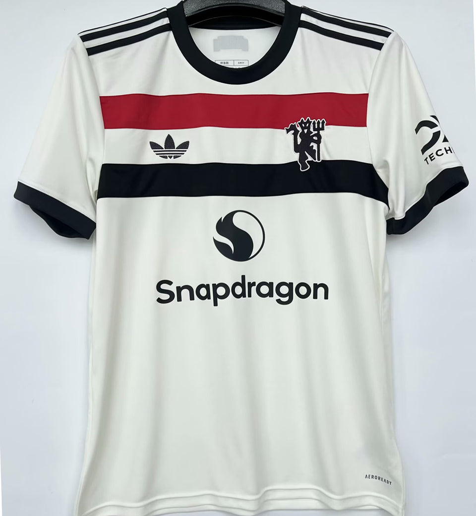 jersey 2024/25 manchester united tercero manga corta versión fan
