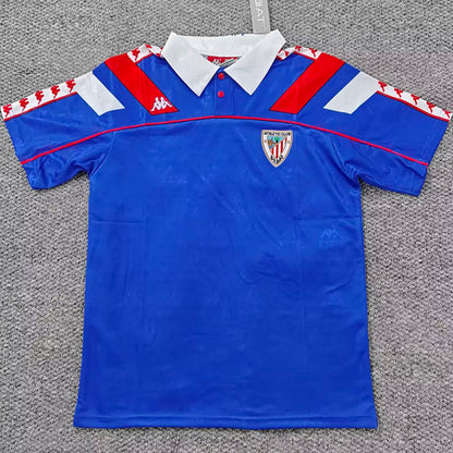 Jersey 1994/1995 Bilbao AT Visitante Manga corta Versión Fan Retro