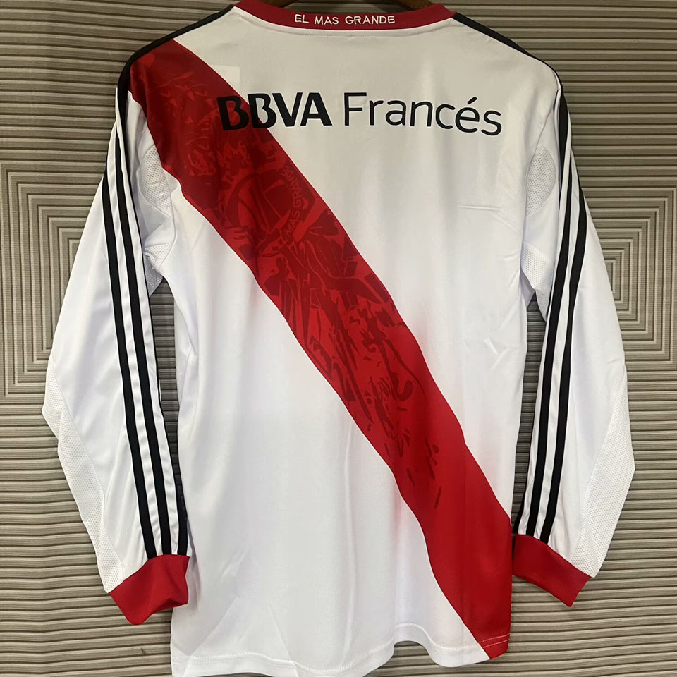 Jersey 2013/14 River Plate Local Manga larga Versión Fan Retro