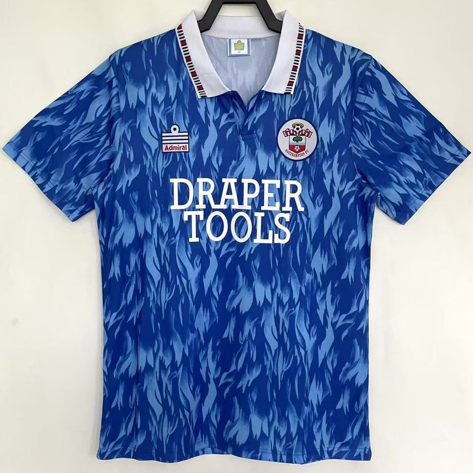 jersey 1992 southampton visitante manga corta versión fan retro