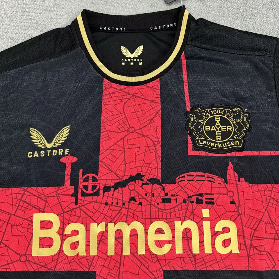 Jersey 2024/25 Leverkusen Champion Especial Manga corta Versión Fan