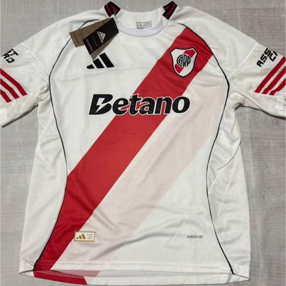 Jersey 2025/26 River Plate Local Manga corta Versión Fan