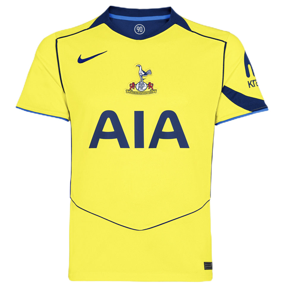 jersey 2025/26 tottenham tercero manga corta versión fan