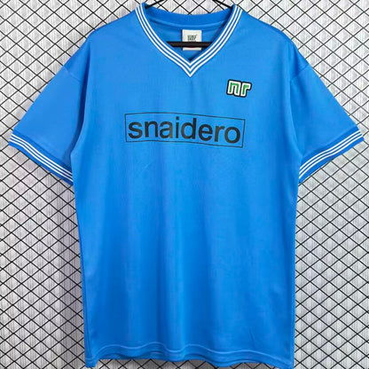 Jersey 1981/1982 Napoli Local Manga corta Versión Fan Retro