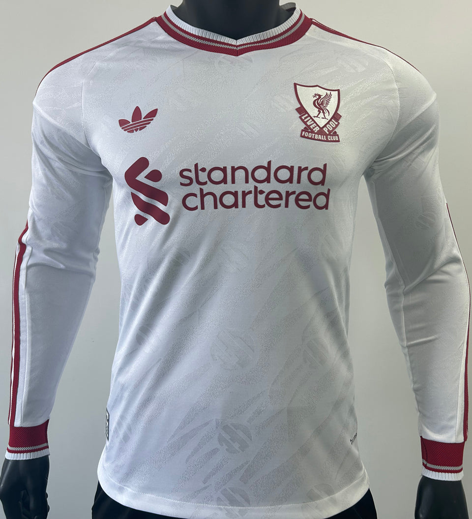 jersey 2026/27 liverpool visitante manga larga versión jugador