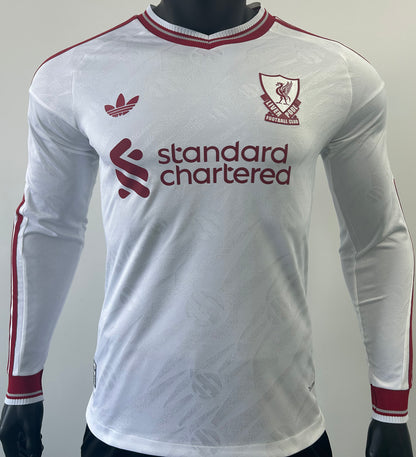 Jersey 2026/27 Liverpool Visitante Manga larga Versión Jugador