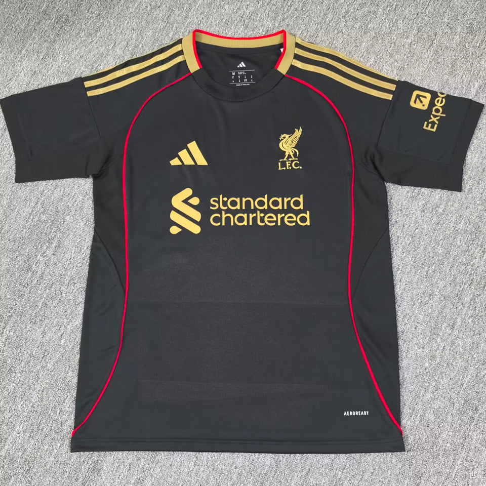 jersey 2025/26 liverpool especial manga corta versión fan