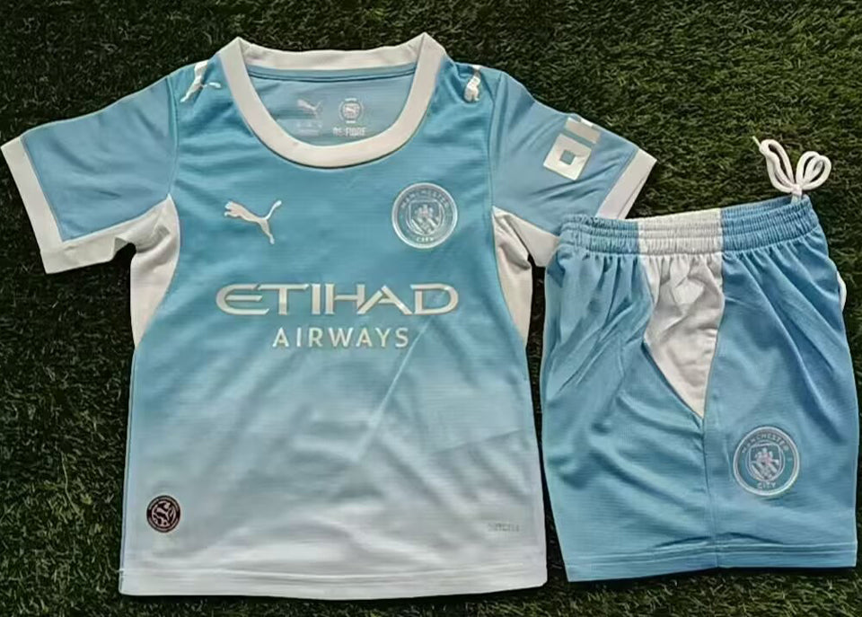 jersey 2026/27 manchester city local manga corta niño
