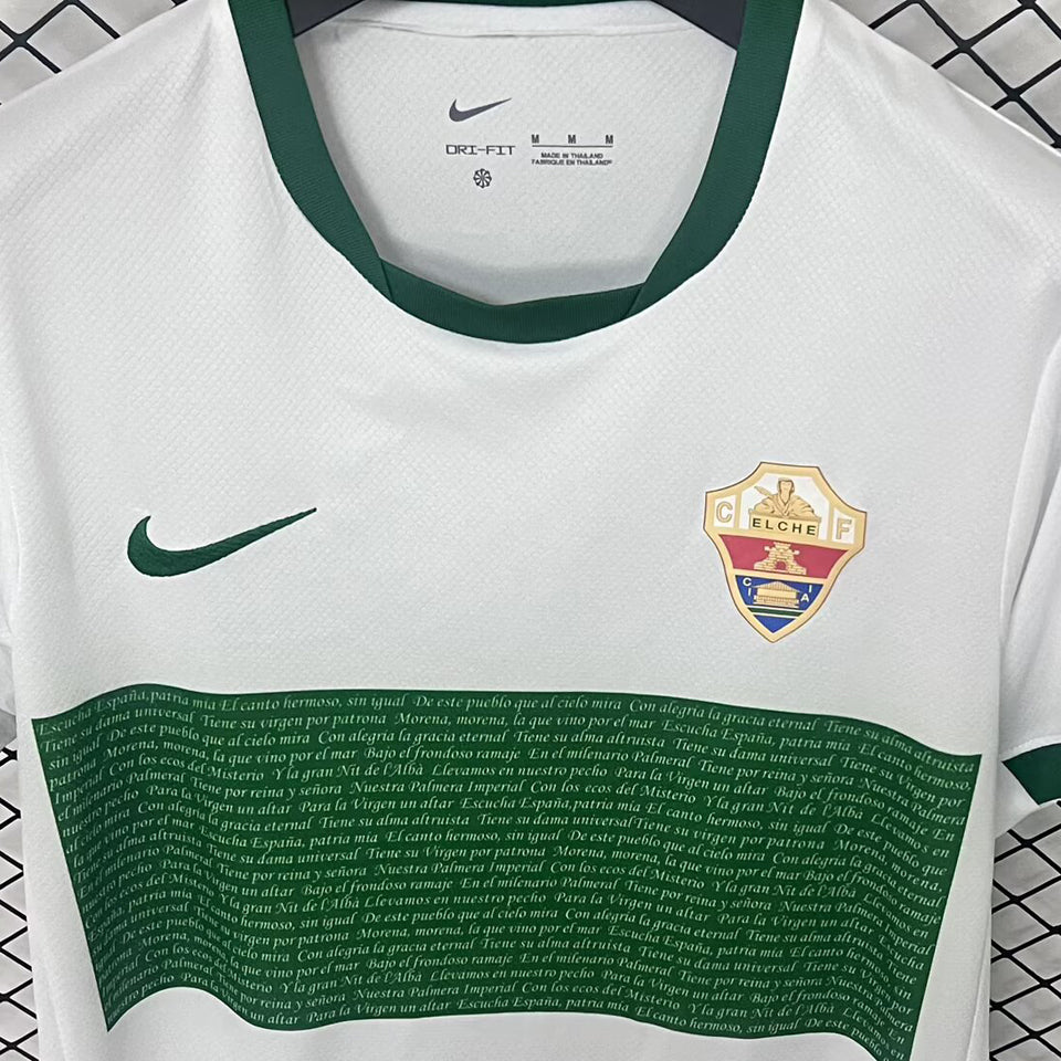 jersey 2025/26 elche local manga corta versión fan