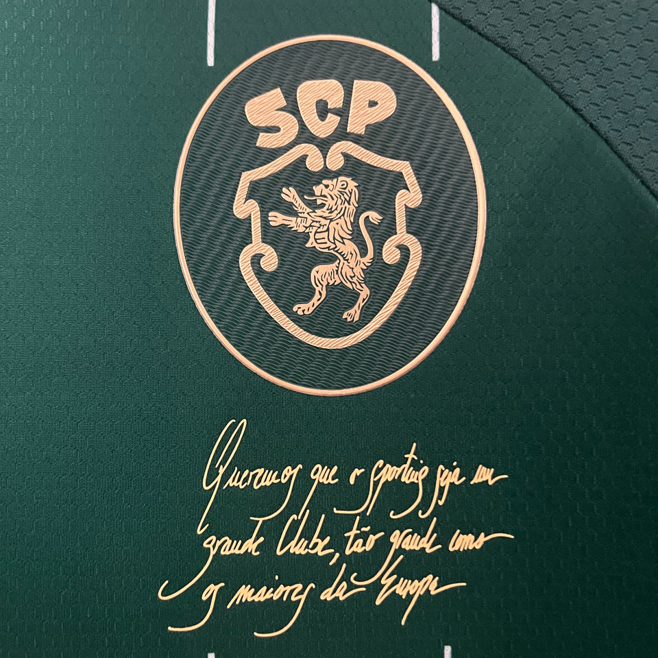 Jersey 2024 Sporting CP Lisbon Especial Manga corta Versión Fan
