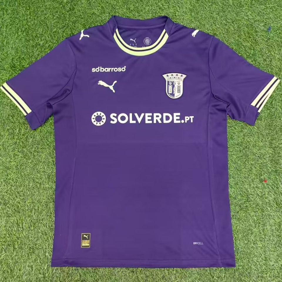 Jersey 2025/26 Sporting Braga Tercero Manga corta Versión Fan