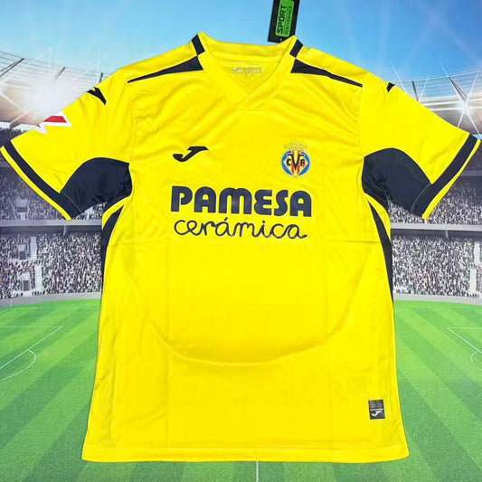 Jersey 2026/27 Villarreal Local Manga corta Versión Fan