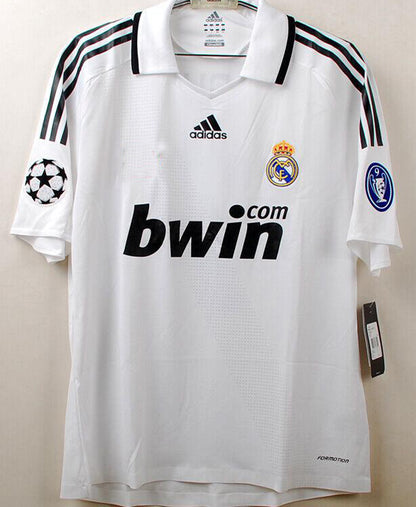 Jersey 2008/09 Real Madrid Local Manga corta Versión Fan Retro