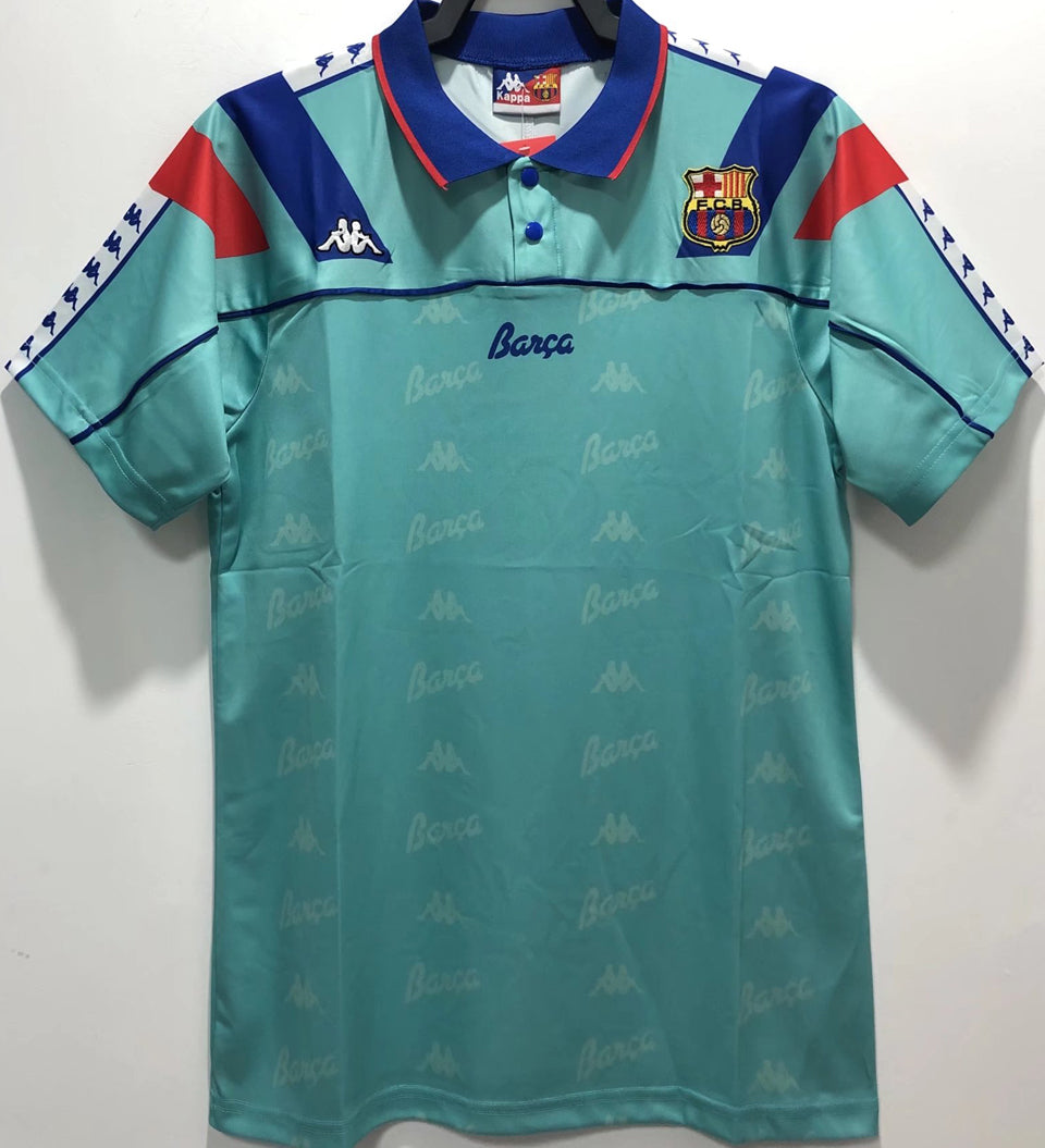 Jersey 1992/95 Barcelona Visitante Manga corta Versión Fan Retro