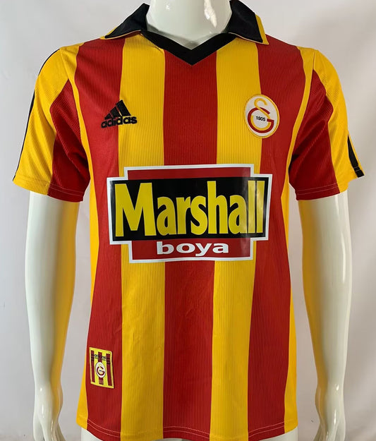 Jersey 1999/2000 Galatasaray Local Manga corta Versión Fan Retro