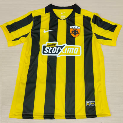 Jersey 2026/27 AEK Athens Local Manga corta Versión Fan