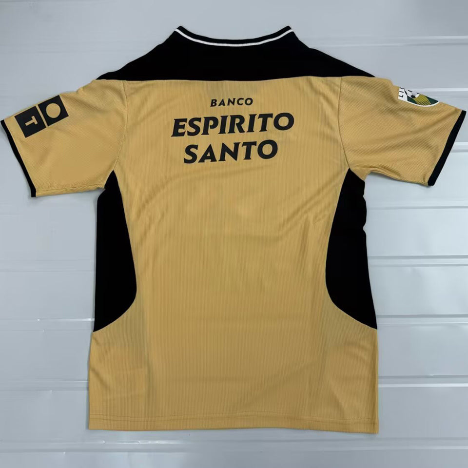 Jersey 2003/2004 Lisbon Visitante Manga corta Versión Fan Retro