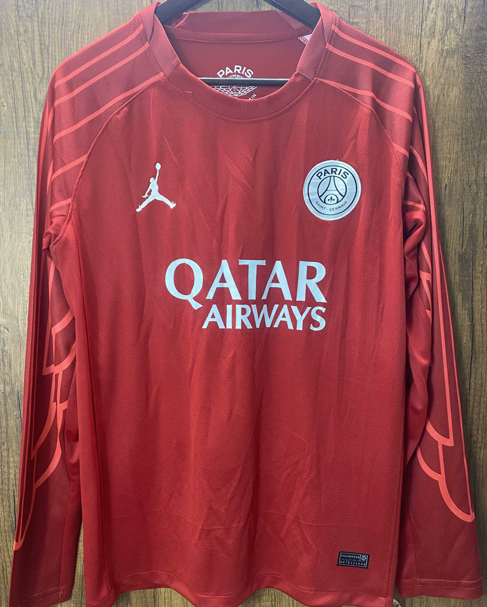 Jersey 2024/25 PSG Portero Manga larga Versión Fan