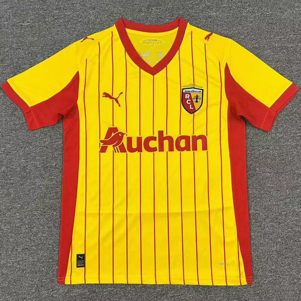 jersey 2025/26 lens local manga corta versión fan