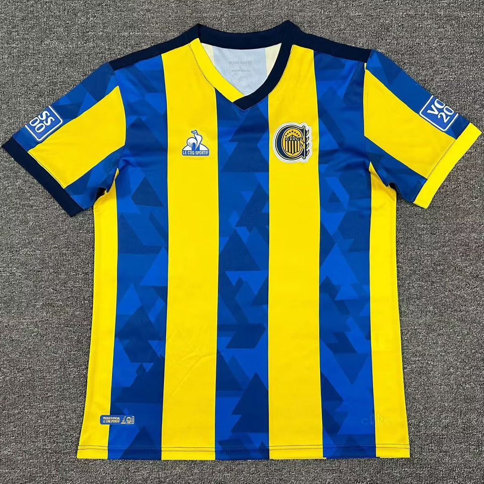 jersey 2025/26 rosario central local manga corta versión fan