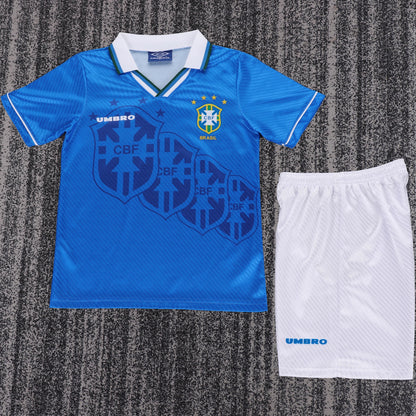 1996 Brasil Visitante Niño Selecciones Retro