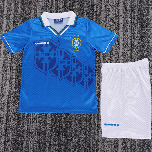 1996 Brasil Visitante Niño Selecciones Retro