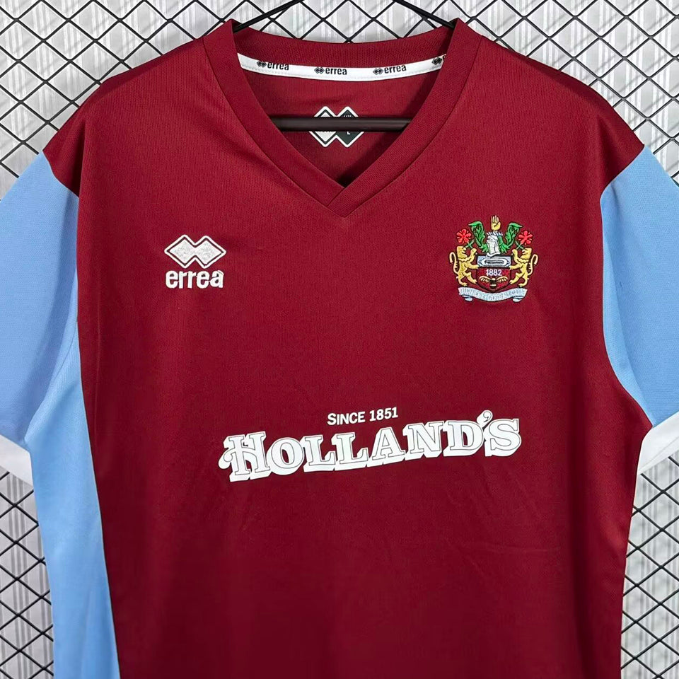 jersey 2008/2009 burnley local manga corta versión fan retro