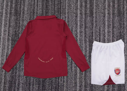 Jersey 2005/2006 Arsenal Local Manga larga Niño Retro