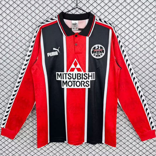 Jersey 1996/1997 Frankfurt Local Manga larga Versión Fan Retro