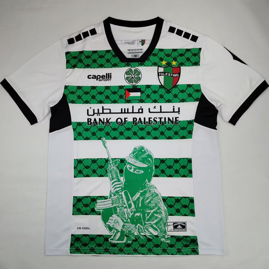Jersey 2024/25 Palestino Especial Manga corta Versión Fan