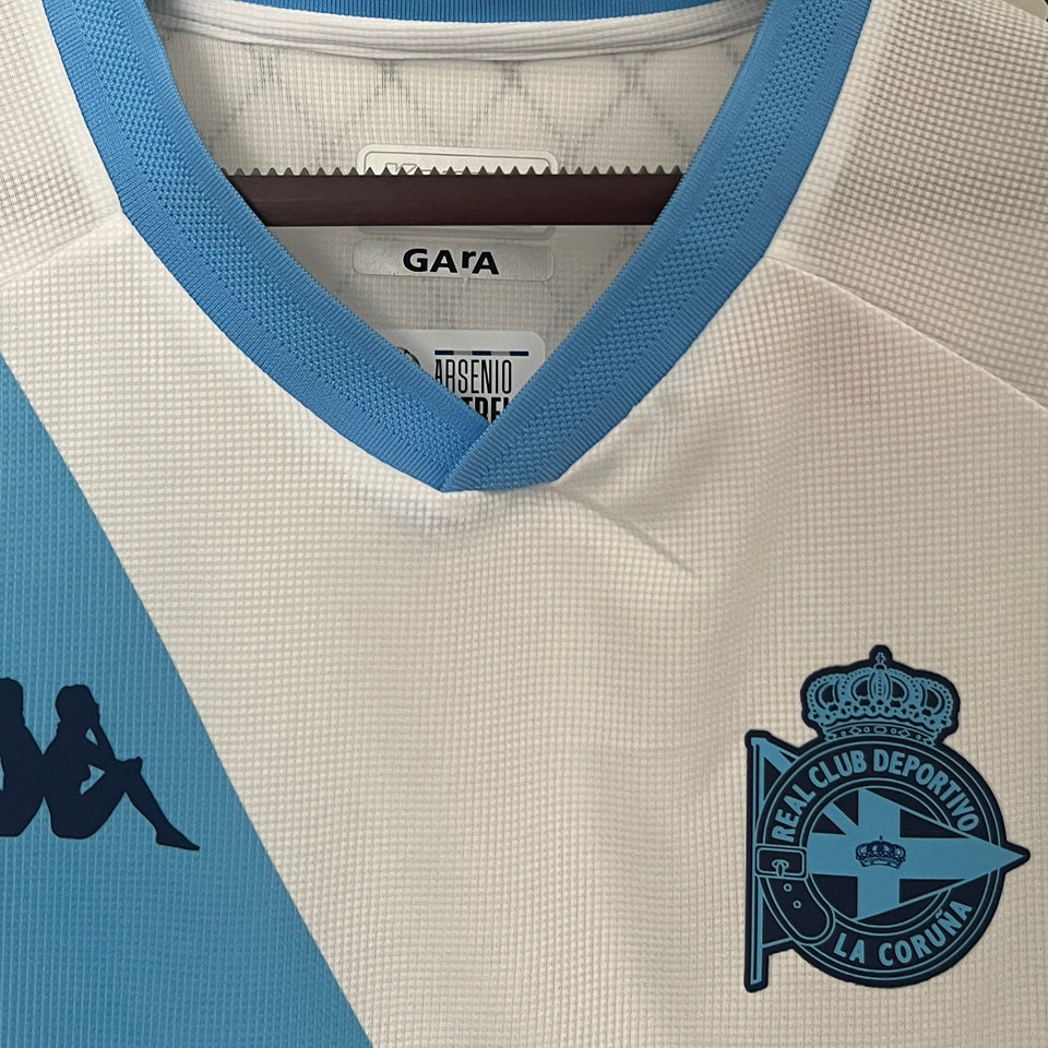 Jersey 2024/25 Deportivo La Coruna Tercero Manga corta Versión Fan