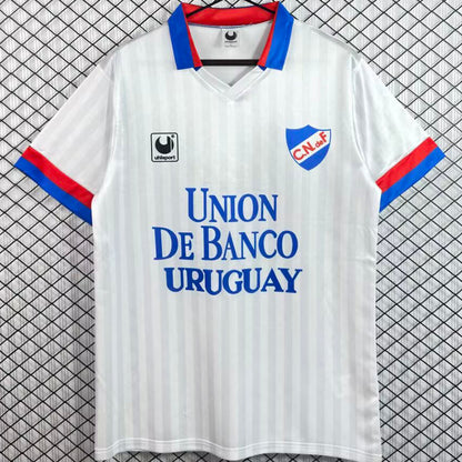 Jersey 1989 Uruguay Nacional Club Local Manga corta Versión Fan