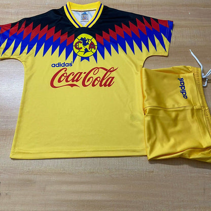 Jersey 1995 Club America Local Manga corta Niño Retro
