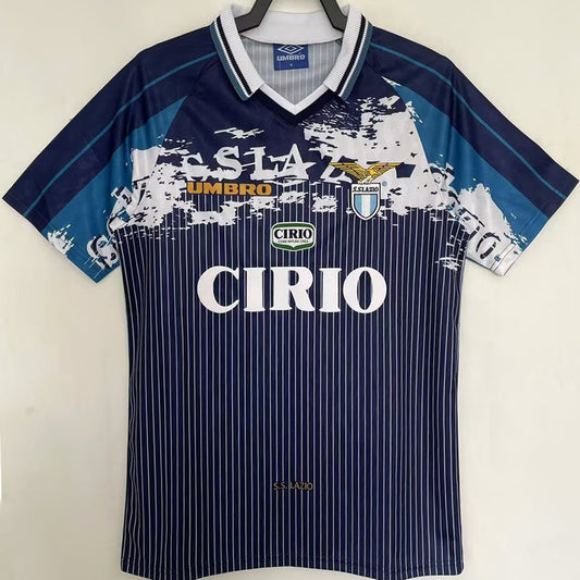 Jersey 1996/97 Lazio Visitante Manga corta Versión Fan Retro