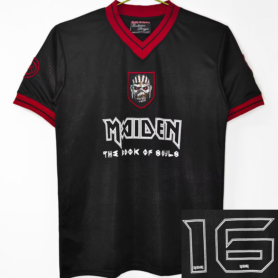 jersey 2016 west ham x iron maiden especial manga corta versión fan retro