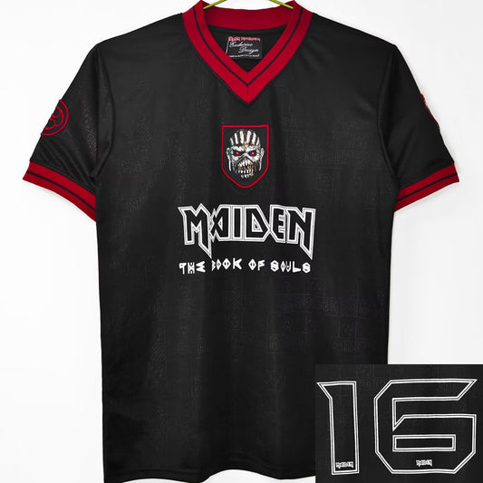 Jersey 2016 West Ham X Iron Maiden Especial Manga corta Versión Fan Retro