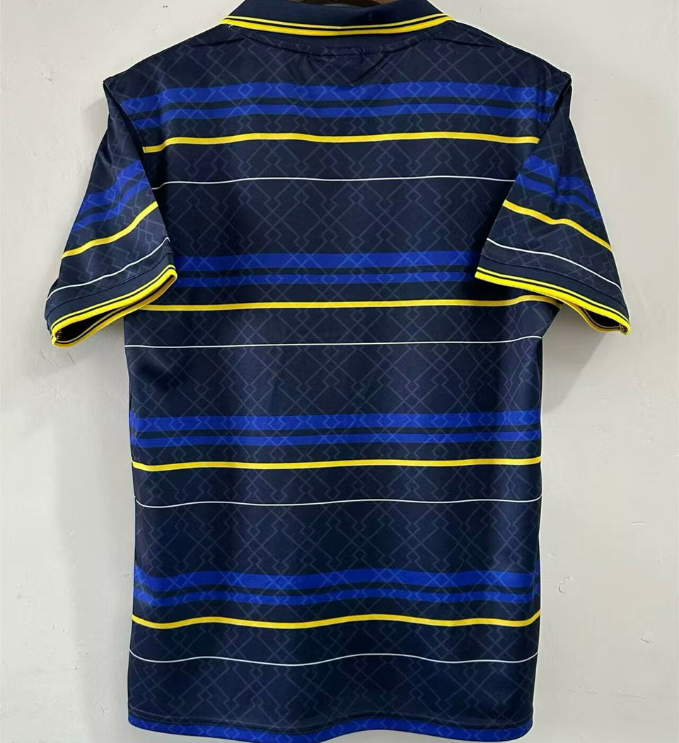 jersey 1998 parma tercero manga corta versión fan retro