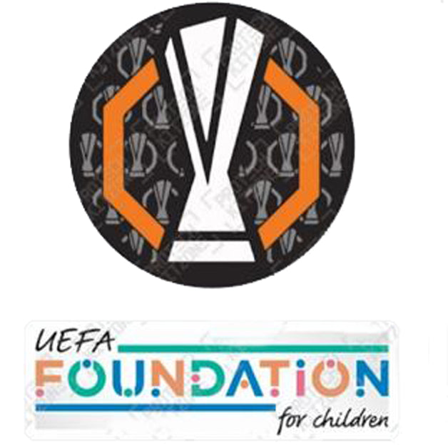 2024/25 nuevo patch europa league uefa parches/letras