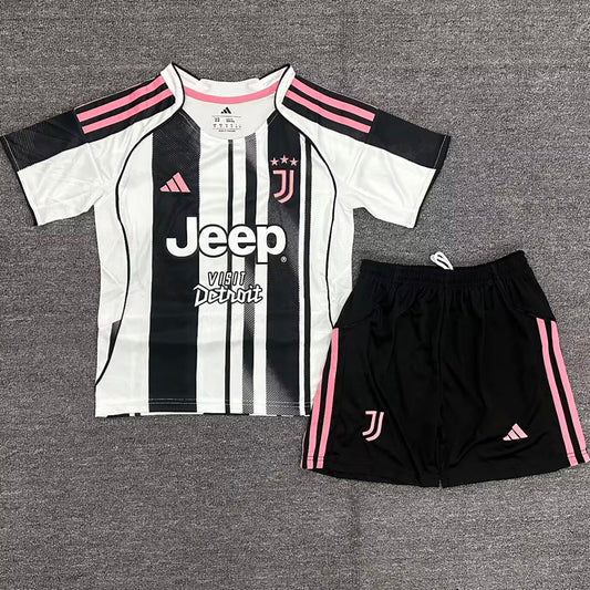 Jersey 2025/26 Juventus Local Manga corta Niño