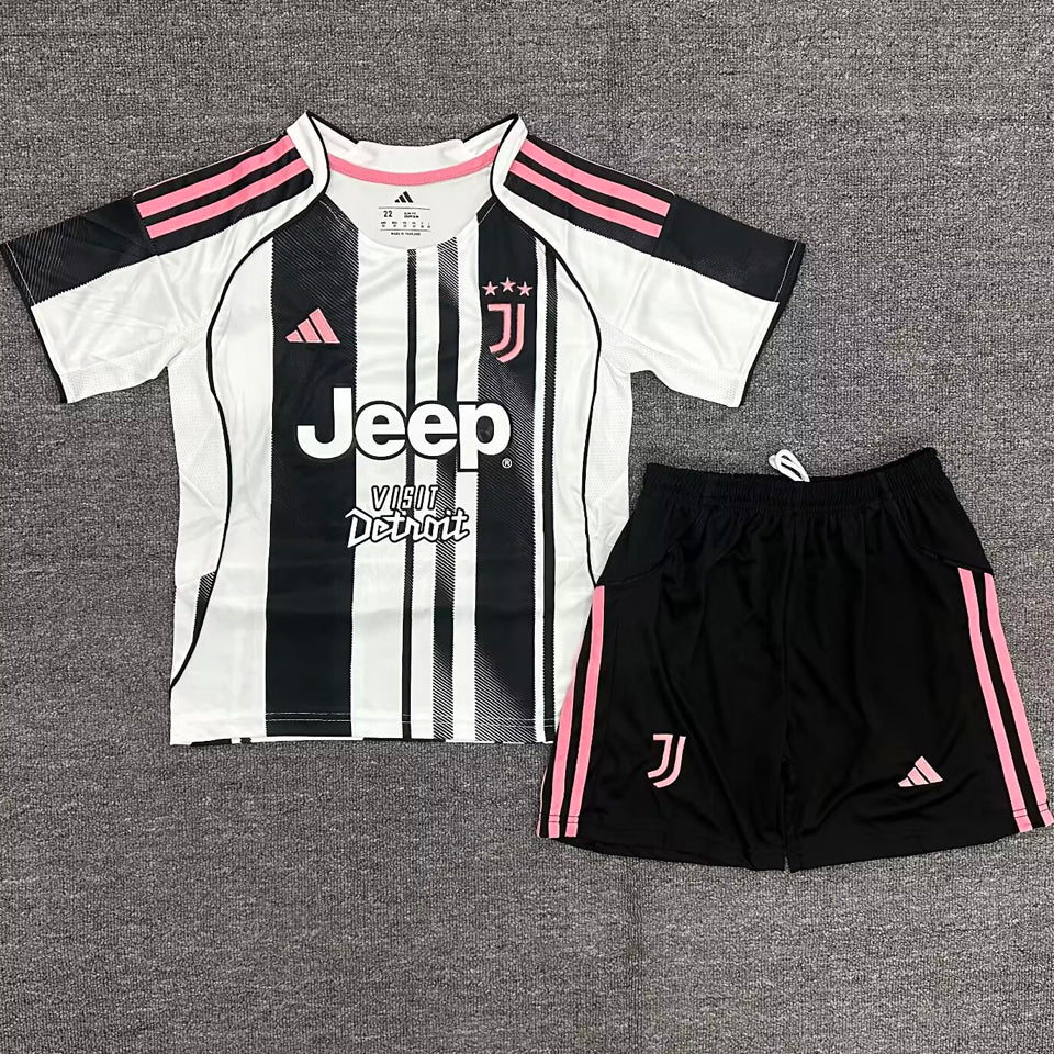 Jersey 2025/26 Juventus Local Manga corta Niño