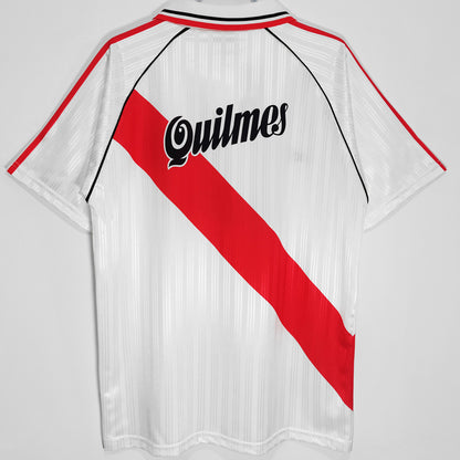 Jersey 1995/96 River Plate Local Manga corta Versión Fan Retro