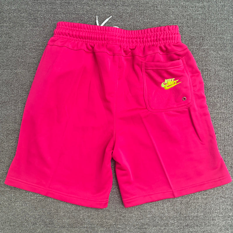 2025 nk pink embroidered multicolor logo casual especial versión fan shorts/ pantalones